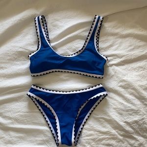 Blue and white two piece from SHEIN. Never worn!